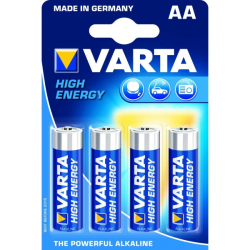 Piles rondes LR06 AA Varta