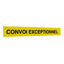 Bandeau magnétique "Convoi exceptionnel"