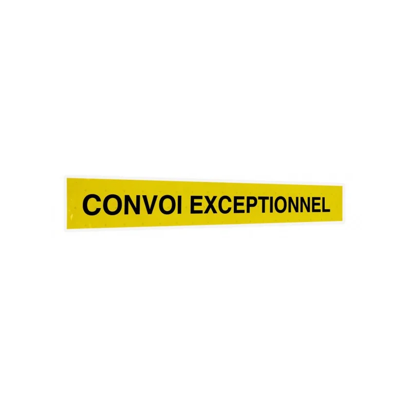 Bandeau magnétique "Convoi exceptionnel"