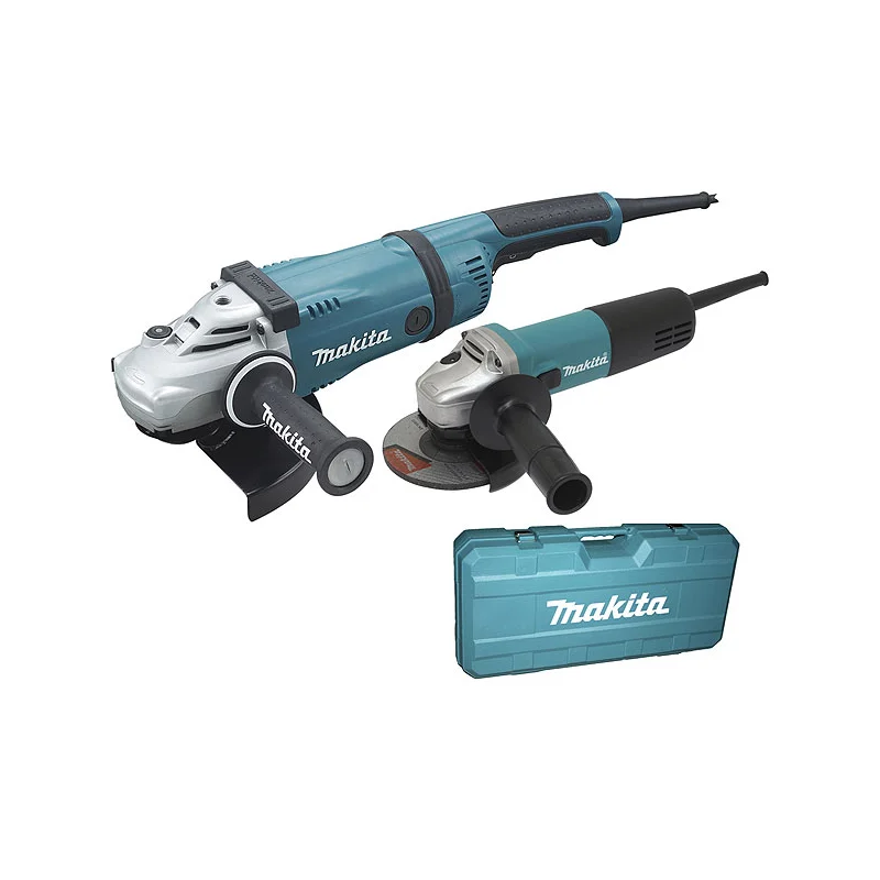 Coffret 2 meuleuses 125mm / 230mm Makita