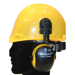 Coquilles anti-bruit pour casque de chantier, la paire