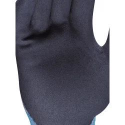 Gants nitrile mousse noirs et gris Goldex