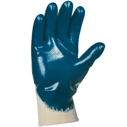 Gants enduits nitrile double enduction