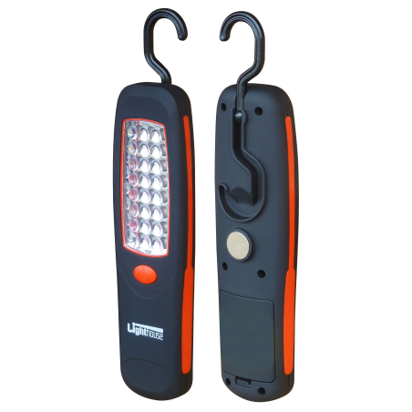 Luminaire Suspendu LED Calima Pour Camping - 3 LED - 2 Niveaux + Clignotant - Fonctionne Sur Piles (AAA Incluses)