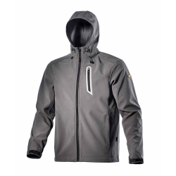 Veste Softshell Diadora Utility gris charbon