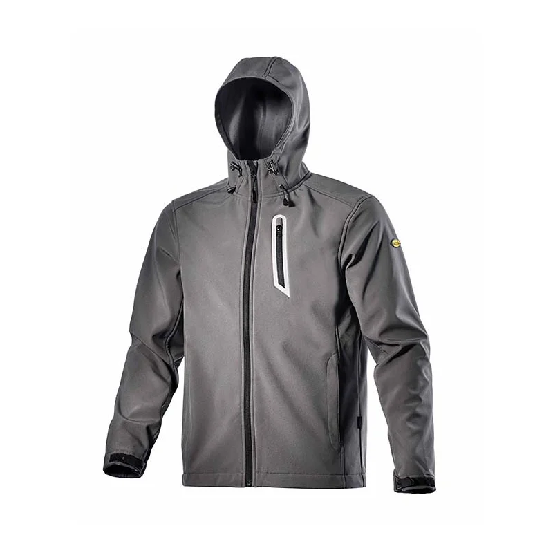 Veste Softshell Diadora Utility gris charbon