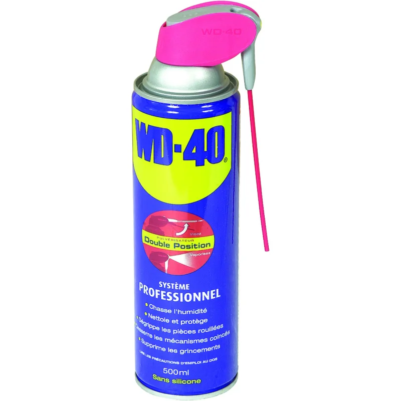 Dégrippant WD 40 Smart 500ml double position