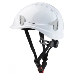 Casque de monteur non aéré blanc