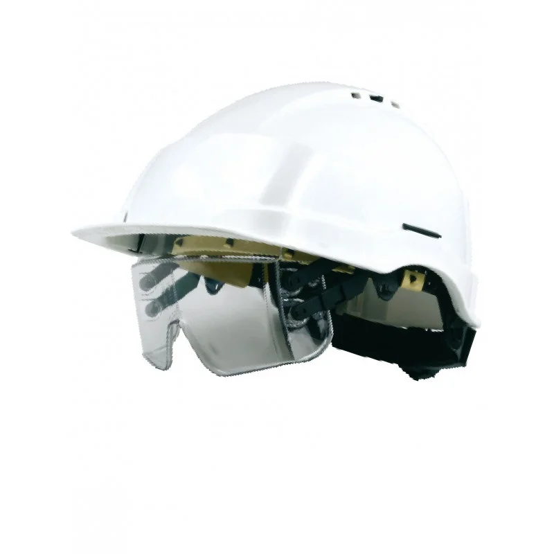 Casque de chantier IRIS2 à lunette-masque intégrée