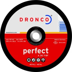 Disque à ébarber Acier Dronco