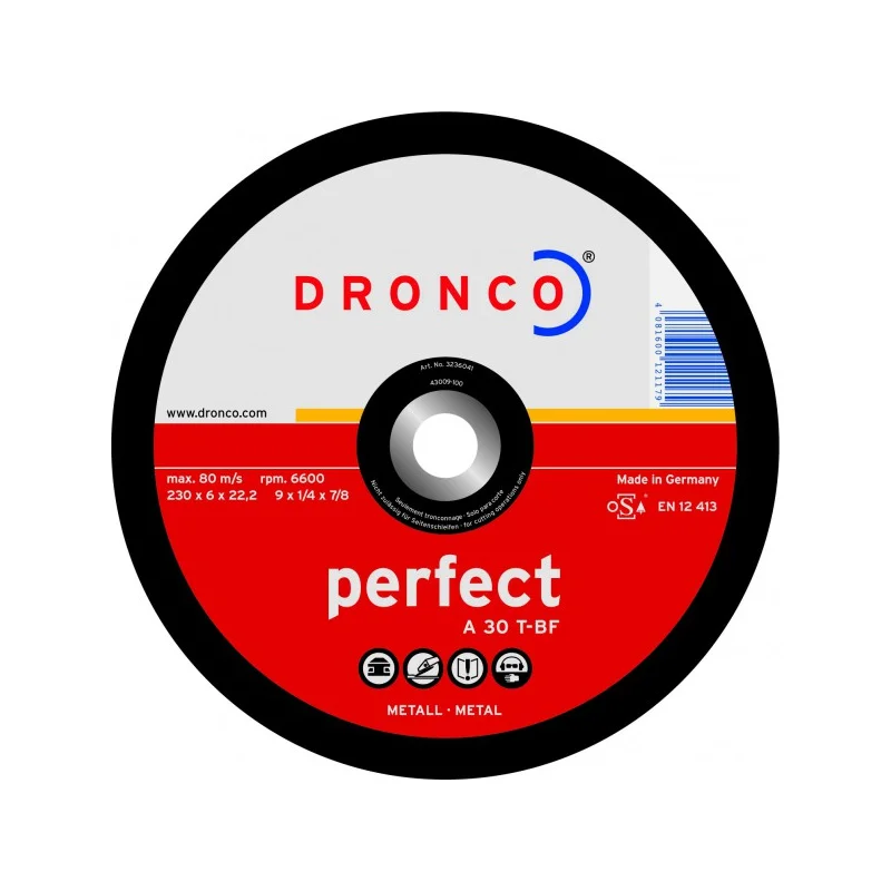 Disque à ébarber Acier Dronco