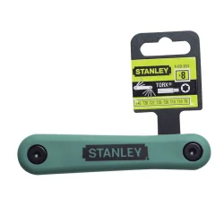 Clés BTR Torx attachées lot de 8 Stanley