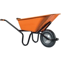 Brouette Crusader roue gonflée capacité 120L