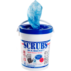 Seau de 72 lingettes Scrubs