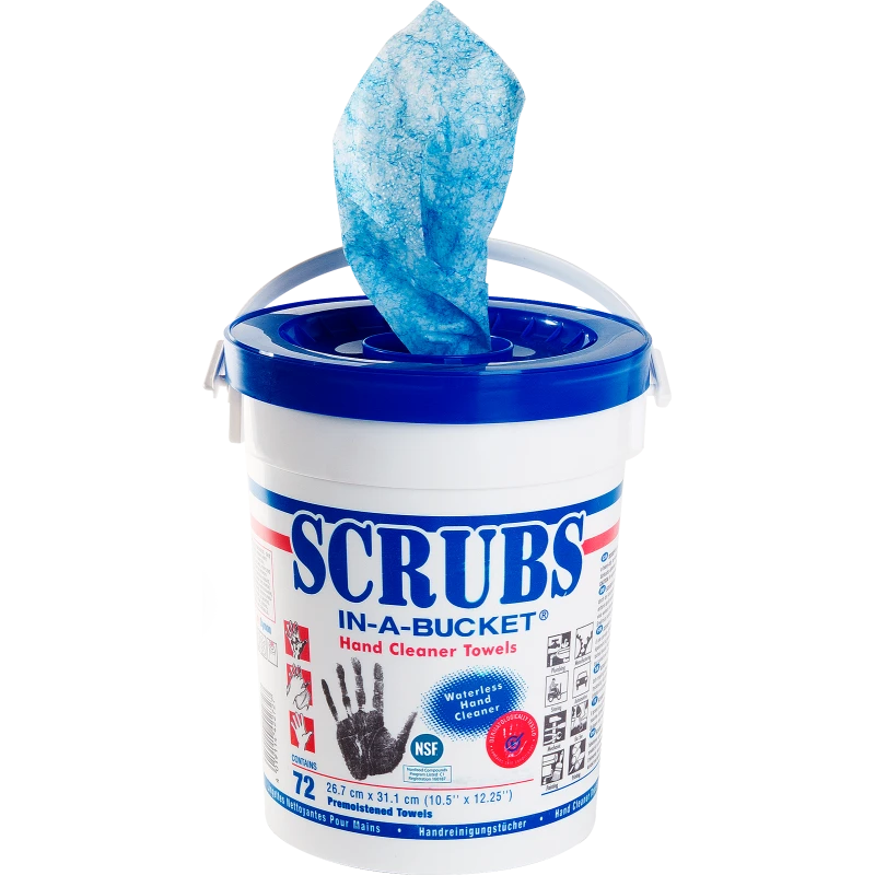 Seau de 72 lingettes Scrubs