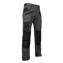 Pantalon bicolore avec poches genouillères