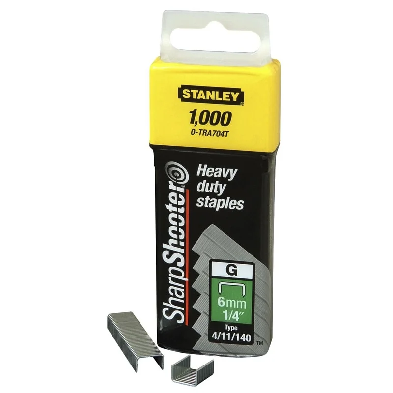 Lot de 5000 agrafes type G Stanley