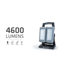 Projecteur rechargeable 2 têtes 4600lm Suprabeam W6r