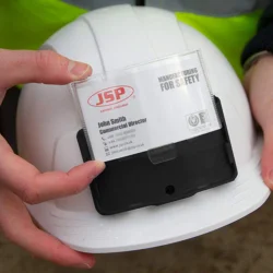 Casque de chantier EVOLite avec porte badge