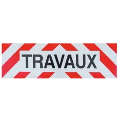 Plaque magnétique "Travaux" classe CT1