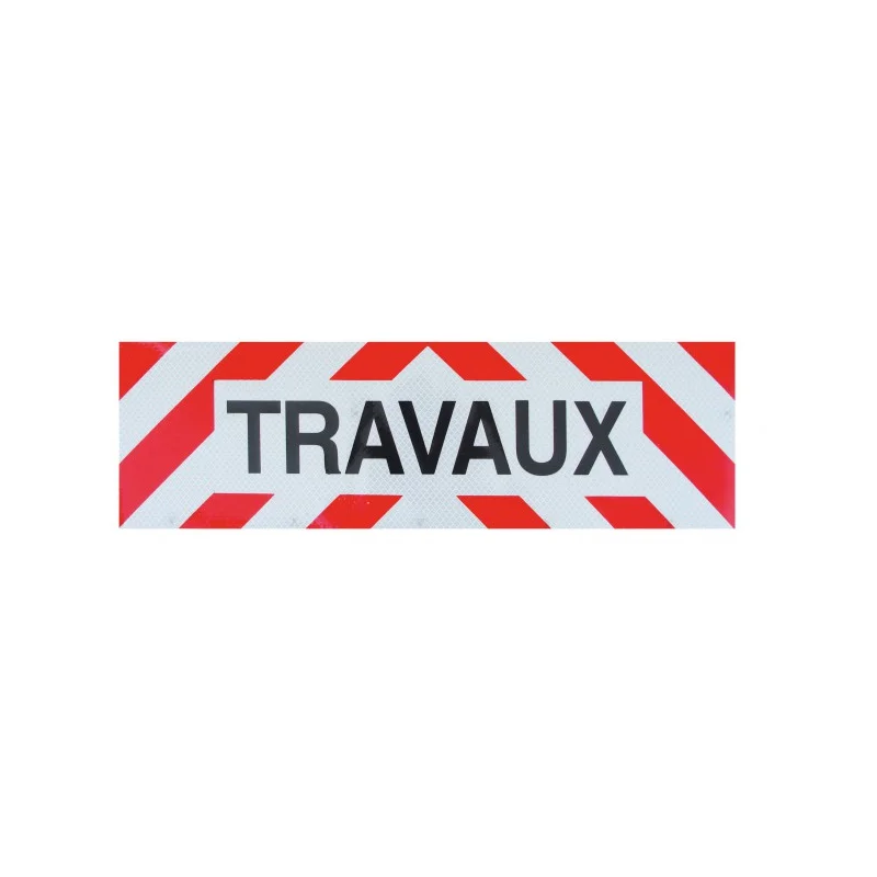 Plaque magnétique "Travaux" classe CT1