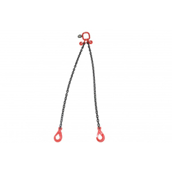 Elingue chaîne 2 brins avec raccourcisseurs capacité 4,2T longueur 3m