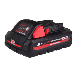 Batterie 18V 3,0Ah Red Lithium Milwaukee M18 HB3