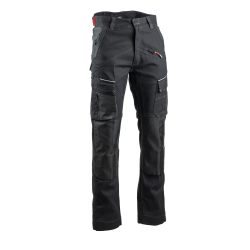 Pantalon stretch RTP 300 bicolore avec poches genouillères