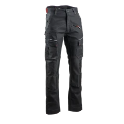 Pantalon stretch RTP 300 bicolore avec poches genouillères