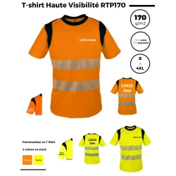 T-shirt haute visibilité RTP170