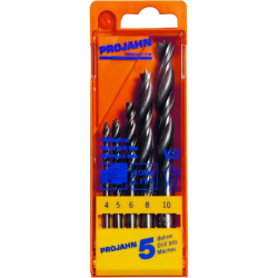 Coffret Pro de 5 forets bois 4 à 10mm Schill