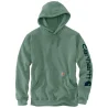 Sweat à capuche logo Carhartt manche Sleeve Logo Hooded