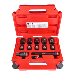 Coffret Milwaukee 13 douilles 1/2" Shockwave Impact Duty courtes