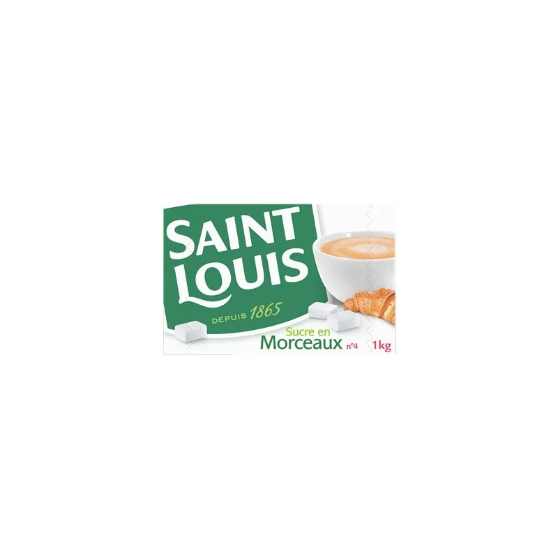 Sucre en morceaux sécables Saint Louis - 1kg