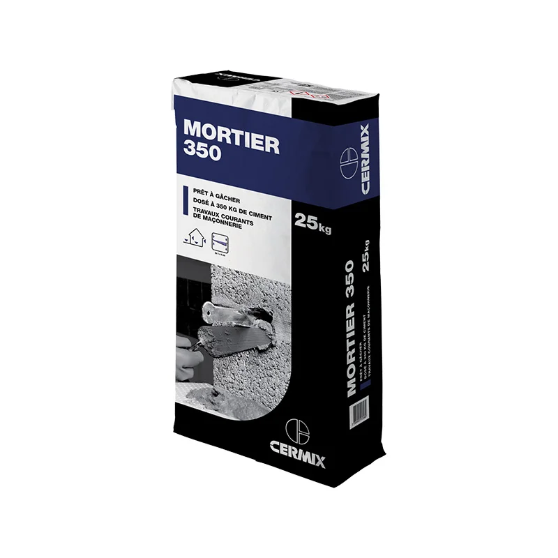 Mortier 350 universel dosé 350 kg/m3 25kg