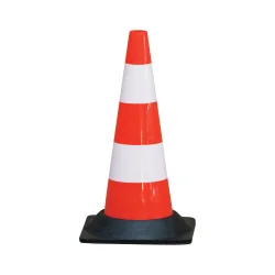 Balise de signalisation pied caoutchouc 50cm