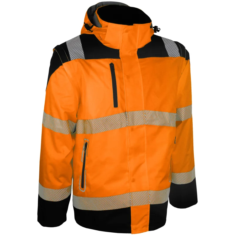 Blouson haute visibilité 2 en 1 bandes segmentées RTP280