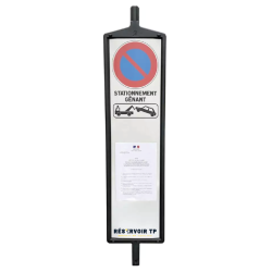 Balise de stationnement K5C avec pochette A4