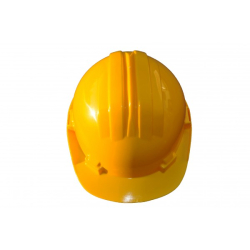 Casque de chantier couleur jaune