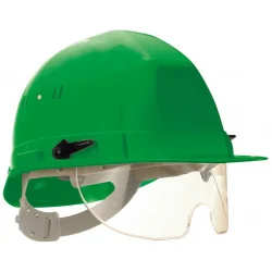 Casque de chantier Sofop Taliaplast Visiocéanic2 couleur vert
