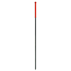 Piquet acier diamètre 14mm long 1m avec poignée isolante ISOLFICHE