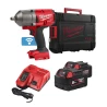 Boulonneuse à choc sans fil Milwaukee 18V avec batteries et chargeur