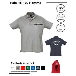 Polo RTP170 Homme
