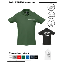 Polo RTP210 Homme