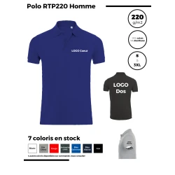 Polo RTP220 Homme