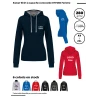 Sweat-Shirt à capuche contrastée RTP280 Femme
