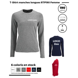 T-Shirt Manches Longues RTP190 Femme