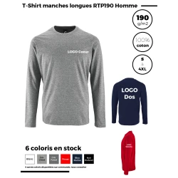 T-Shirt Manches Longues RTP190 Homme