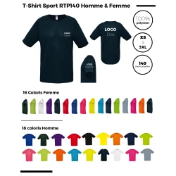 T-Shirt sport RTP140