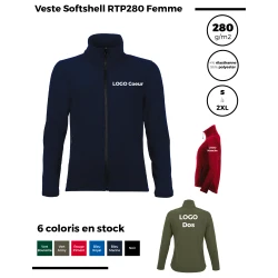 Veste Softshell RTP280 Femme